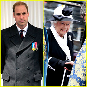 Prince William & Queen Elizabeth Commemorate ANZAC Day