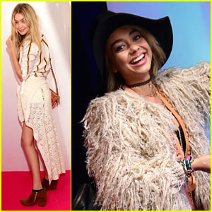 Sarah Hyland & Gigi Hadid Love H&M Like H&M Loves Coachella - See Pics From The Party!