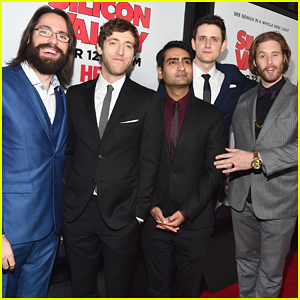 Thomas Middleditch & 'Silicon Valley' Guys Suit Up for Season Two Premiere!