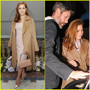 Amy Adams & Husband Darren Le Gallo Step Out For First Time After Small Wedding Ceremony!
