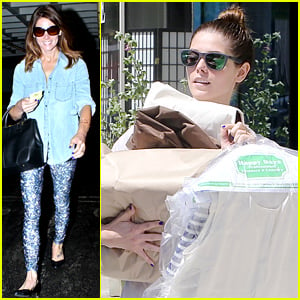 Ashley Greene Can Barely Handle All Her Dry Cleaning
