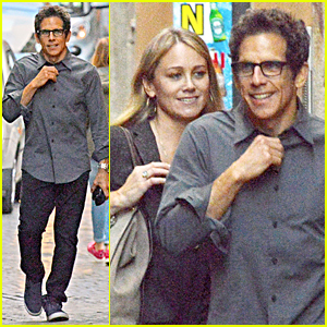 Ben Stiller & Wife Christine Taylor Step Out Following His Mom's Death