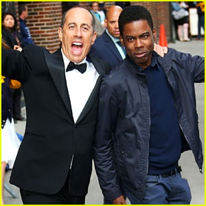Chris Rock, Jerry Seinfeld, Tina Fey & More Arrive for Final 'Late Show With David Letterman' Taping