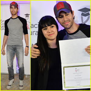 Enrique Iglesias Teams Up with Latin Grammy Cultural Foundation to Present Special Scholarship!
