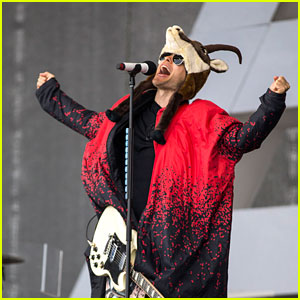 Jared Leto Performs in Crazy Outfit During Thirty Seconds to Mars Concert