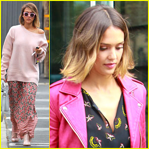Jessica Alba Plays Quick Takes With Lauren Bush - Watch Here!