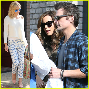 Kate Hudson & Kate Beckinsale Spend Memorial Day at Joel Silver's Beach House