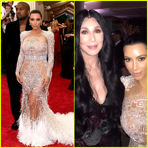 Kim Kardashian's Met Gala 2015 Dress Was Inspired by Cher