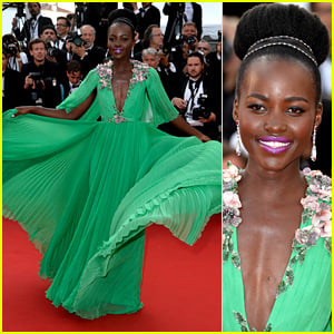 Lupita Nyong'o Twirls Around the Red Carpet at Cannes 2015 Opening Ceremony