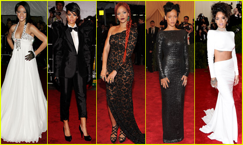 Rihanna's Ravishing Met Gala Looks Evolved Over the Years
