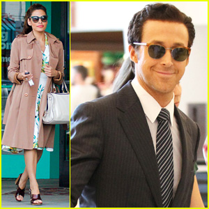 Ryan Gosling Films 'The Big Short' in New Orleans While Eva Mendes Spends Time in Santa Monica