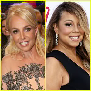 Britney Spears Says She Paints Topless to Mariah Carey Music, Mariah