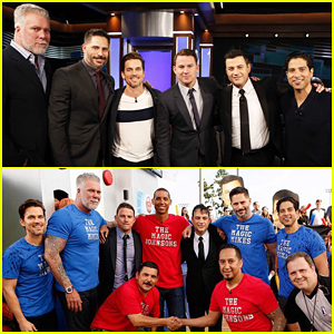 Channing Tatum & 'Magic Mike XXL' Cast Talk Seeing Each Other Naked on 'Jimmy Kimmel Live'