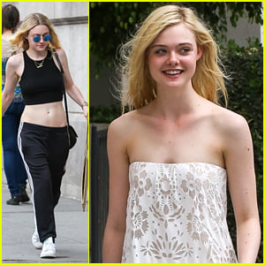 Dakota Fanning Shows Major Skin While Running Errands In New York City