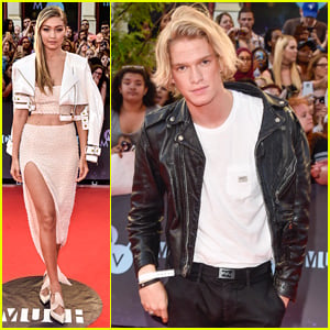 Exes Gigi Hadid & Cody Simpson Both Hit Up MuchMusic Video Awards 2015