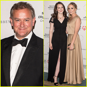 Hugh Bonneville & 'Downton Abbey' Cast Support Great Britain's Special Olympics Team at Gala Dinner!
