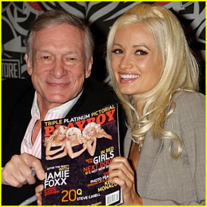 Hugh Hefner Says Holly Madison's Book is 'Rewriting History'