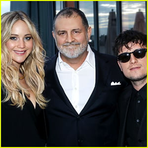 Jennifer Lawrence & Josh Hutcherson Reunite at 'Hunger Games' Event in New York!