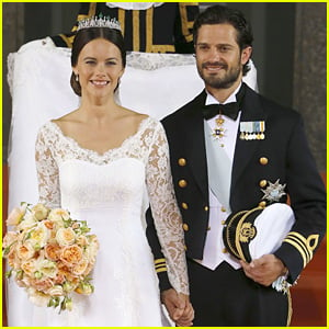 Prince Carl Philip & Sofia Hellqvist Marry in Sweden - See Her Wedding Dress!