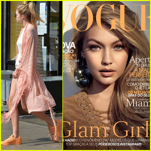 Gigi Hadid Covers the July Issue of 'Vogue Brazil'