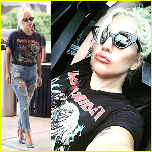 Lady Gaga Jets Out of New York City Without Showering