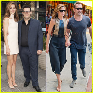 Michelle Monaghan & Josh Gad Take Over NYC for 'Pixels'!