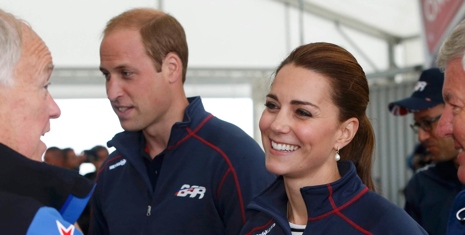 Kate Middleton & Prince William Get Caught in the Rain at America’s Cup ...