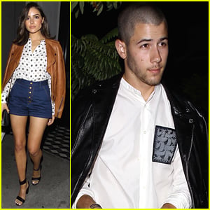 Nick Jonas & Olivia Culpo Almost Run Into Each Other While Out For Dinner!
