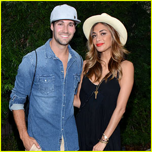 Nicole Scherzinger Hangs Out with James Maslow at Just Jared's Summer Bash!