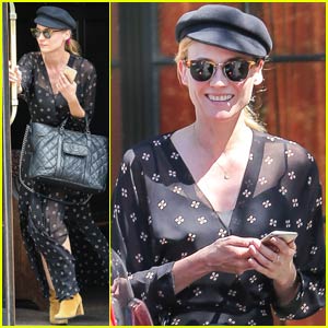Diane Kruger is Back in NYC After Vacay With Joshua Jackson