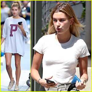 Hailey Baldwin Is 'Bringing Anklets Back' After Cute Snapchat Vid