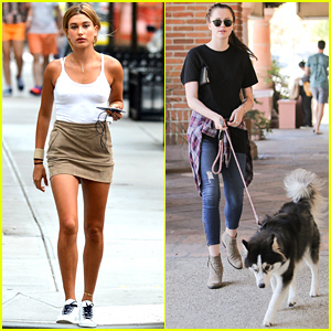 Cousins Hailey & Ireland Baldwin Spend Time on Separate Coasts