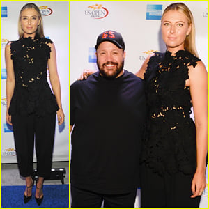 Maria Sharapova & Kevin James Rally On The River for U.S. Open 2015!