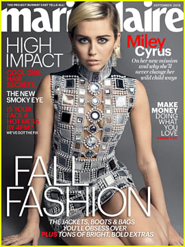 Miley Cyrus Tells 'Marie Claire' She Doesn't Want To Be A 'Conventional Role Model'