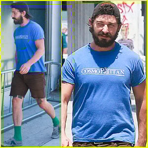 Shia LaBeouf Shows Off New Tupac Tattoo