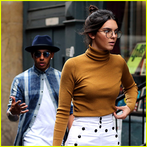 Kendall Jenner Visits Kimye's Apartment with Lewis Hamilton