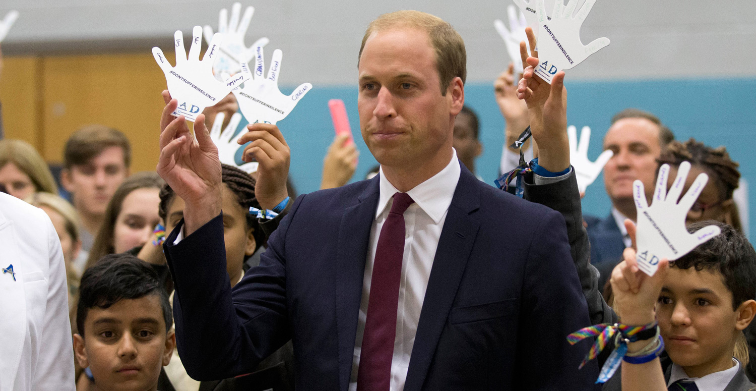 Prince William Supports the Diana Award’s AntiBullying Campaign