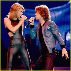 Taylor Swift Rocks Out to '(I Can't Get No) Satisfaction' With Mick Jagger in Nashville (Video)
