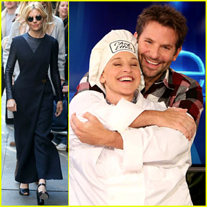 Bradley Cooper Gives Ellen DeGeneres a Hilarious Helping Hand in the Kitchen! (Video)