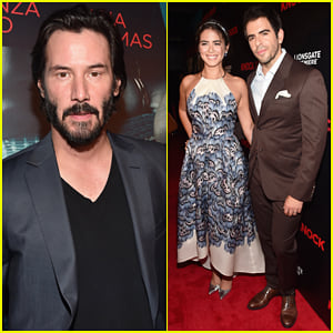 Keanu Reeves Brings 'Knock Knock' To Hollywood with Lorenza Izzo & Eli Roth!