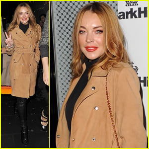 Lindsay Lohan Is Radiant At Mark Hill Launch Party!