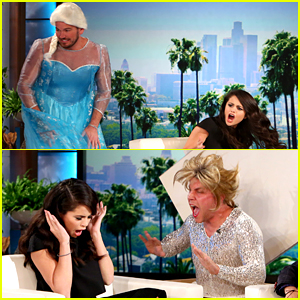 Selena Gomez Gets Scared Twice During 'Ellen' Interview