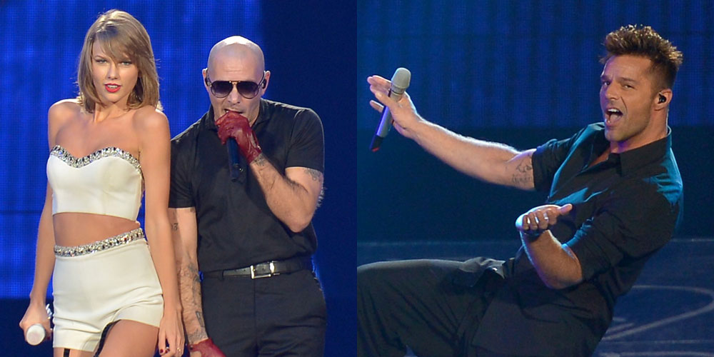 Taylor Swift Ricky Martin & Pitbull to the Stage! Dwyane(02)