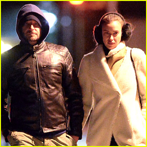 Bradley Cooper & Irina Shayk Brave the Cold for Their Date Night!