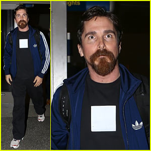 Christian Bale Makes Rare Appearance with New Haircut