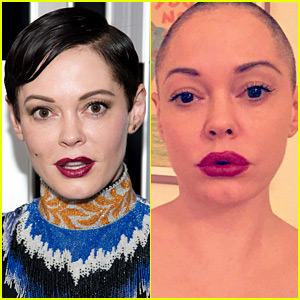 Rose McGowan Shaves Her Head, Debuts New Bald Look