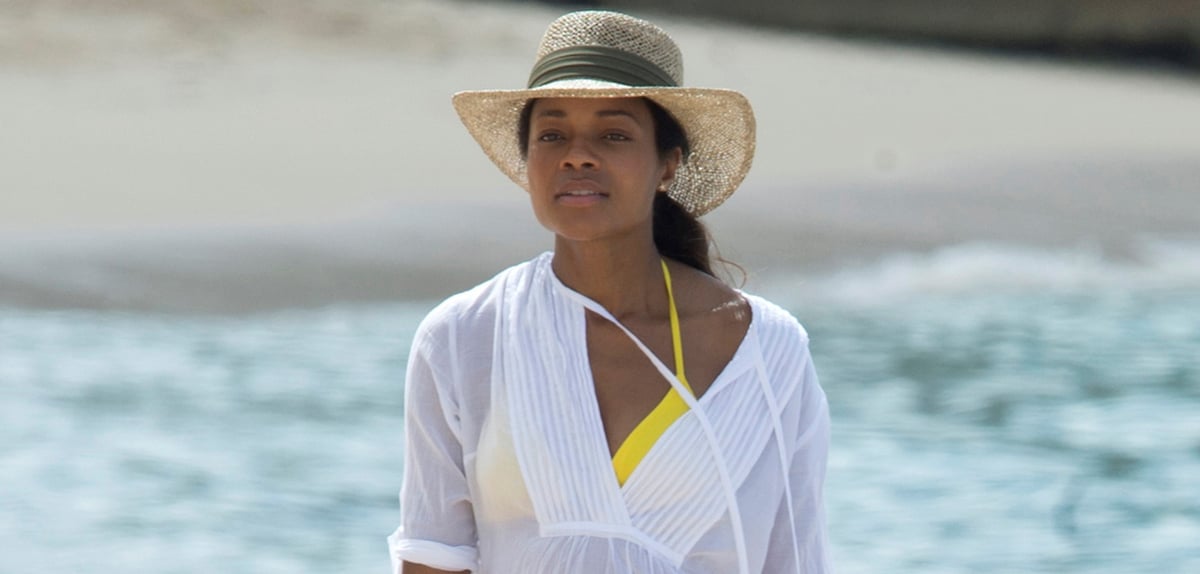 Naomie Harris Rocks a Bright Yellow Bikini in Barbados! - Just Jared ...