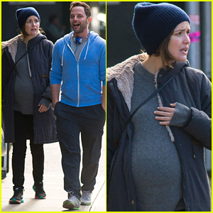 Rose Byrne Makes a Look of Horror During Walk with Nick Kroll