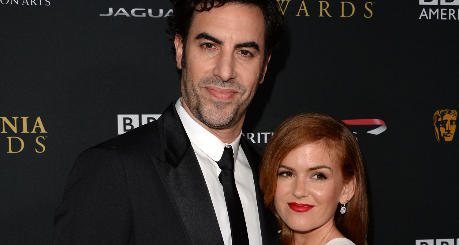 Sacha Baron Cohen & Isla Fisher Donate 1 Million to Help Syrian
