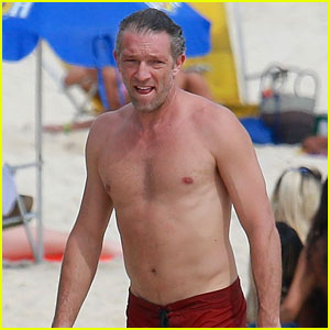 Vincent Cassel Goes Shirtless for Surfing Session
